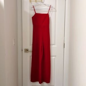 Red Maxi Romper